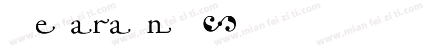 Adobe Garamond W01 S字体转换